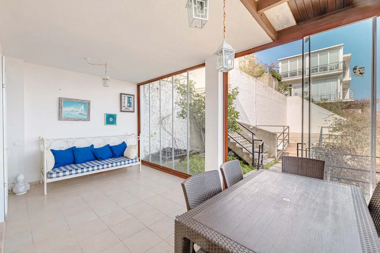 Large terrace